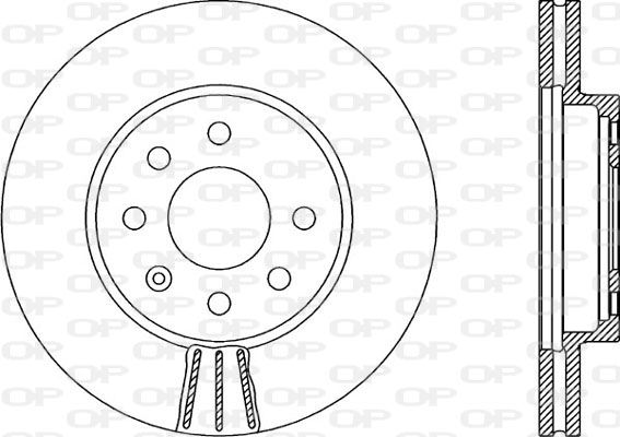 OPEN PARTS Jarrulevy BDA1984.20